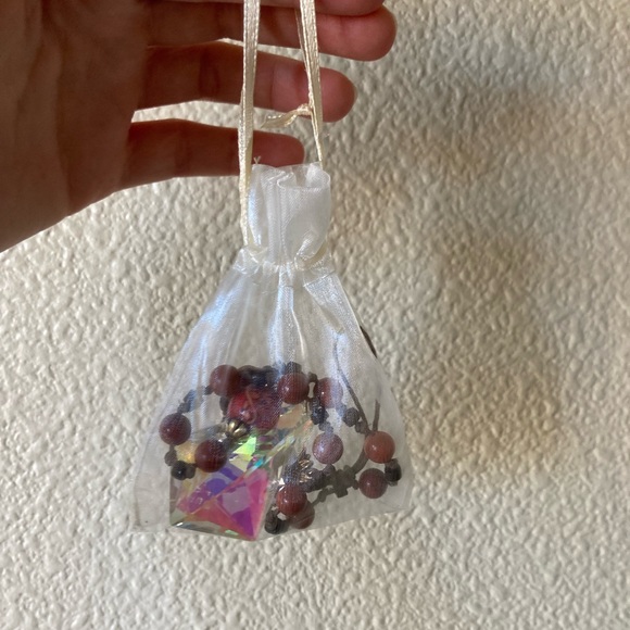 Bohemian Beaded Suncatcher with Sunflower Charm - Picture 9 of 13